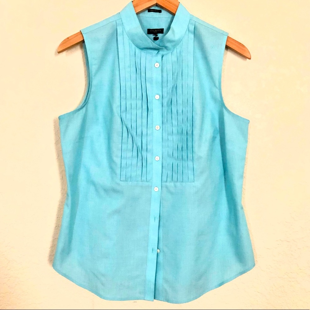 Talbots Wrinkle Resistant Sleeveless Blouse